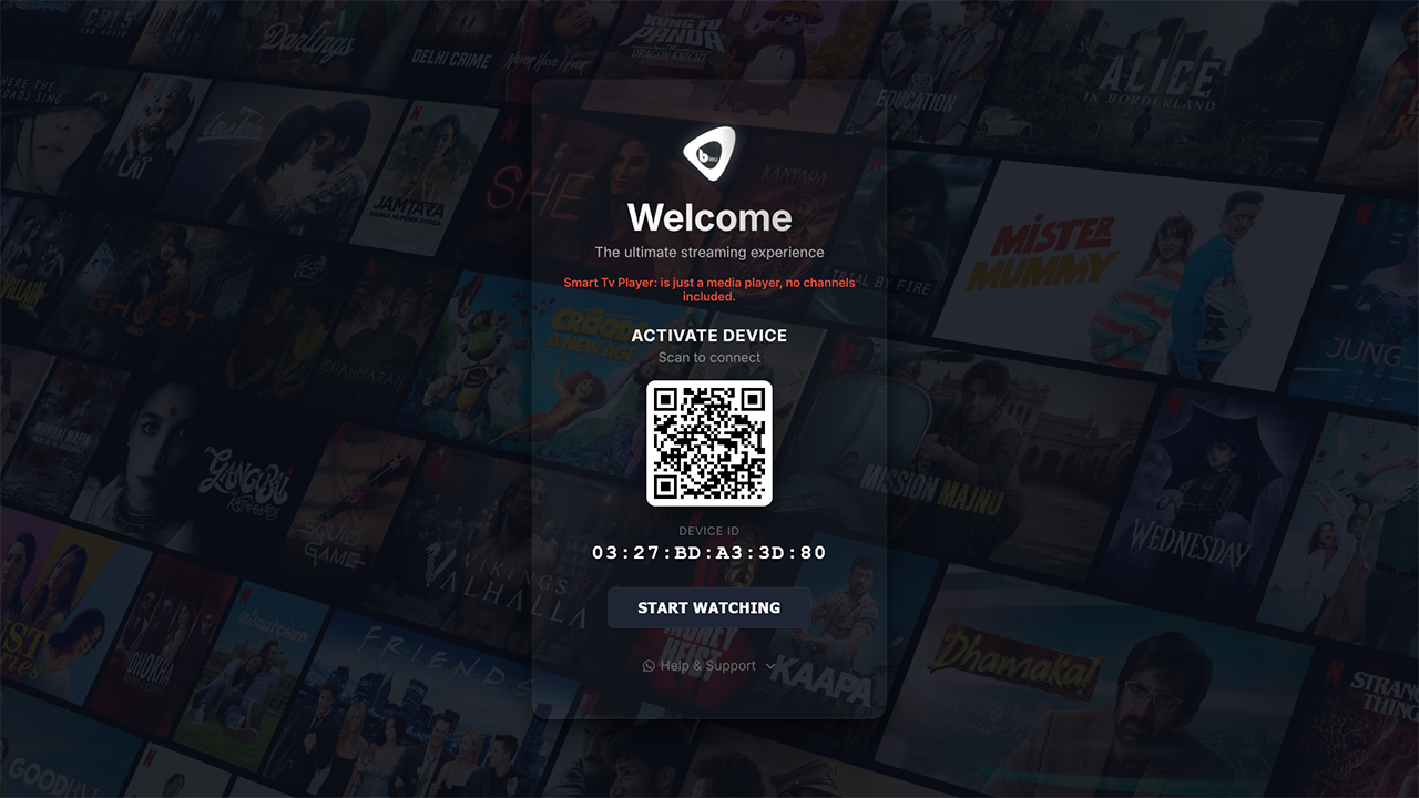 BleuPlayer Pro App Interface 1